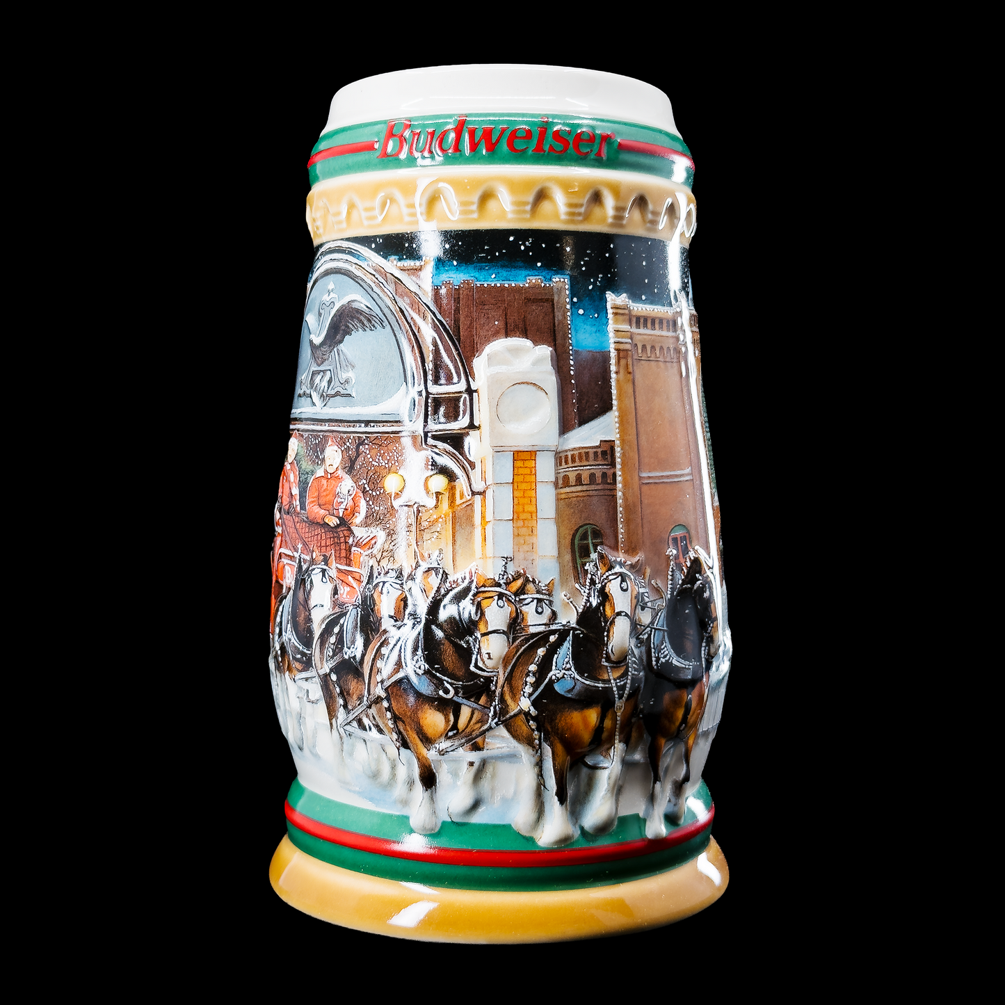 Budweiser 'Home For The Holidays' Stein