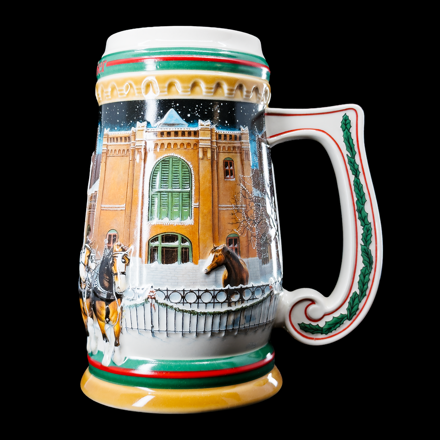 Budweiser 'Home For The Holidays' Stein