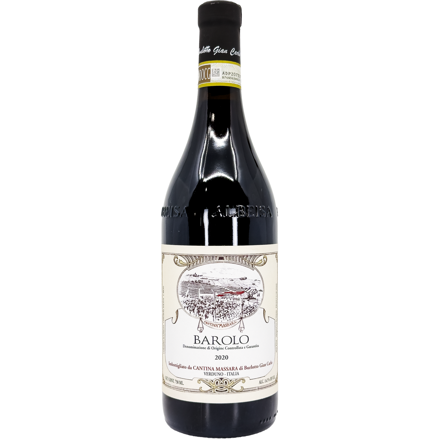 Burlotto Cantina Massara Barolo del Comune di Verduno DOCG, Piedmont, Italy