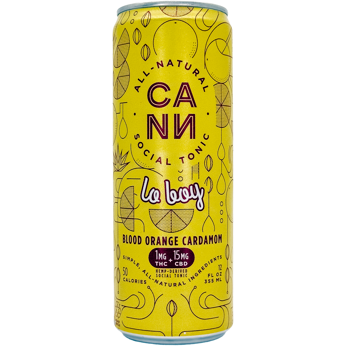 CANN 'Lo Boy' Lemon Lavender Cannabis Social Tonic, California