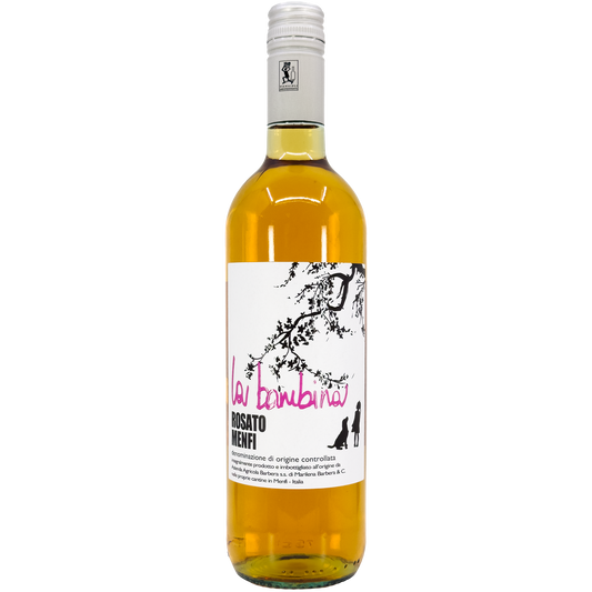 Cantine Barbera 'La Bambina' Menfi Rosato, Sicily, Italy