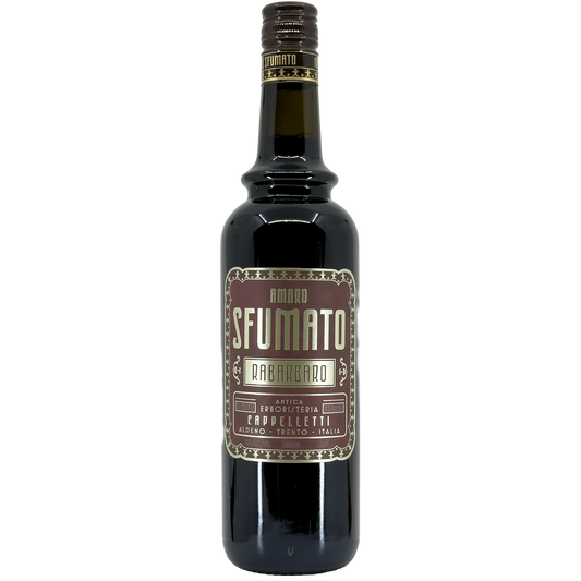 Cappelletti 'Amaro Sfumato Rabarbaro' Amaro Liqueur, Trentino Alto Adige, Italy