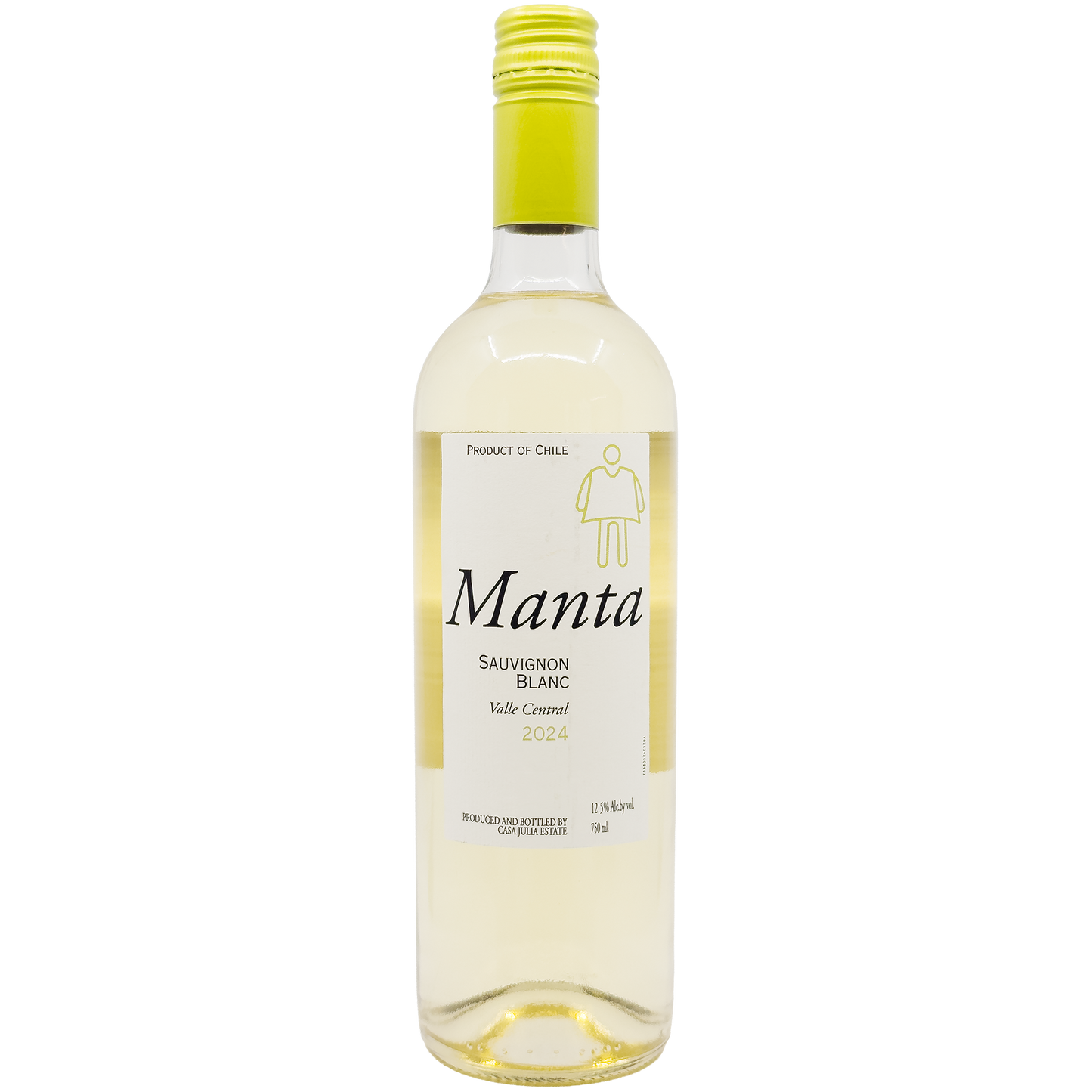 Viña Fray León Casa Julia 'Manta' Sauvignon Blanc, Maule Valley, Chile