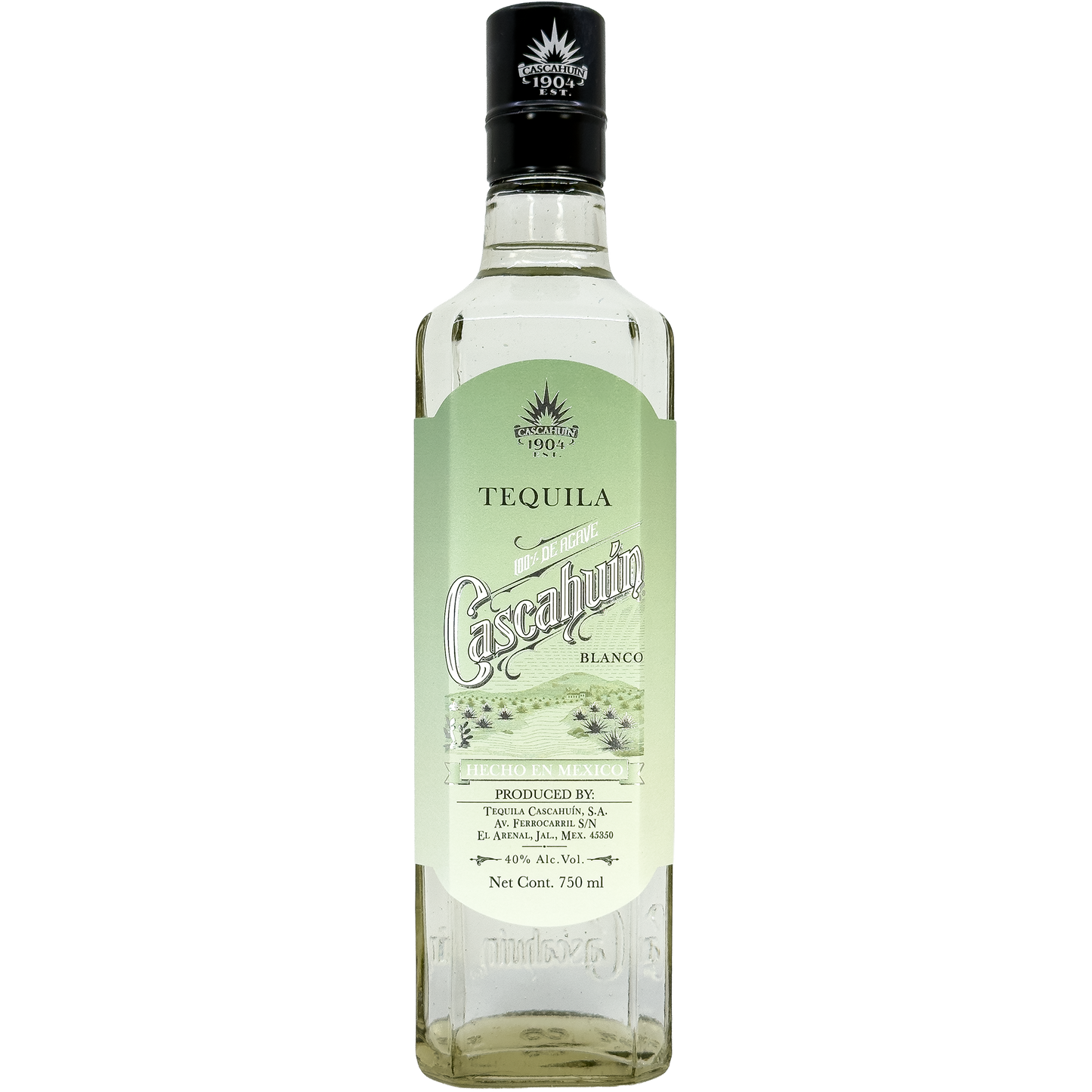 Cascahuin Tequila Blanco, Jalisco, Mexico