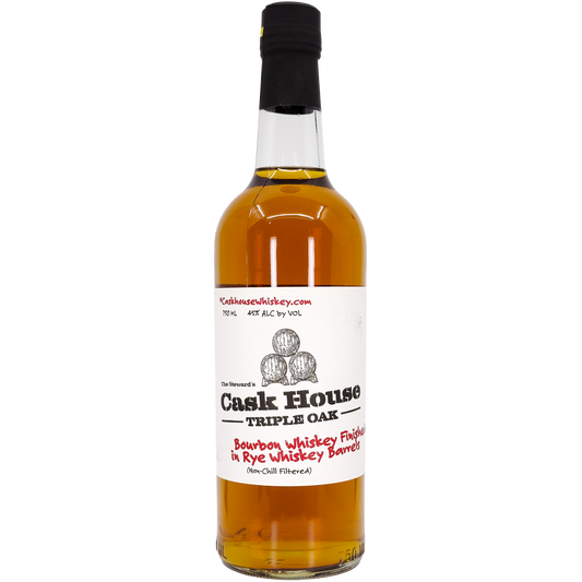 Cask House Triple Oak Bourbon Whiskey, Colorado