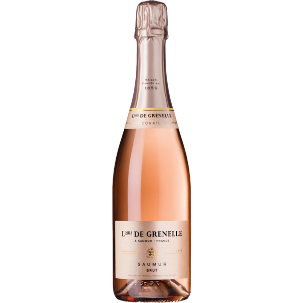 Caves Louis de Grenelle Saumur Corail Brut Rose, Loire, France
