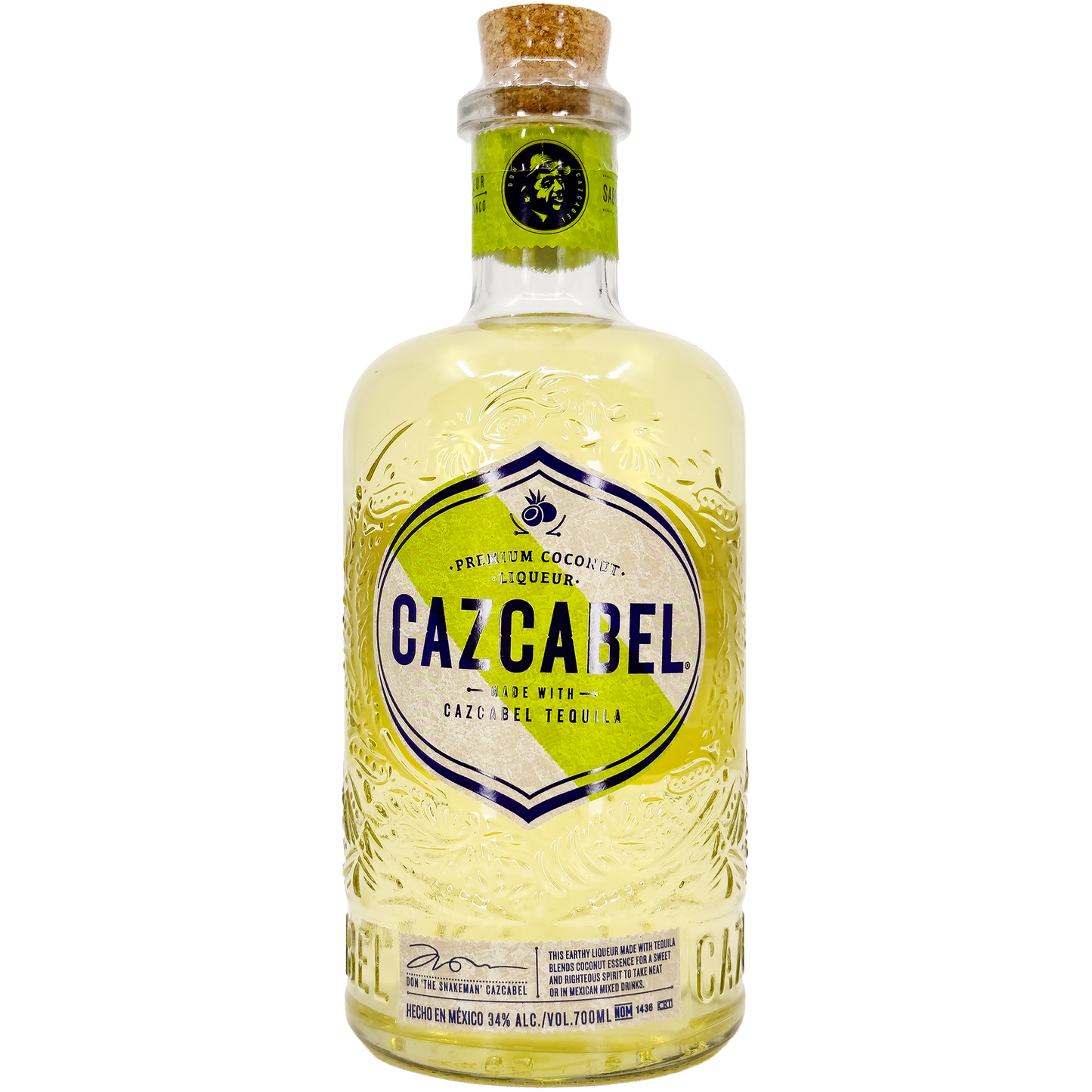 Cazcabel Coconut Liqueur, Mexico