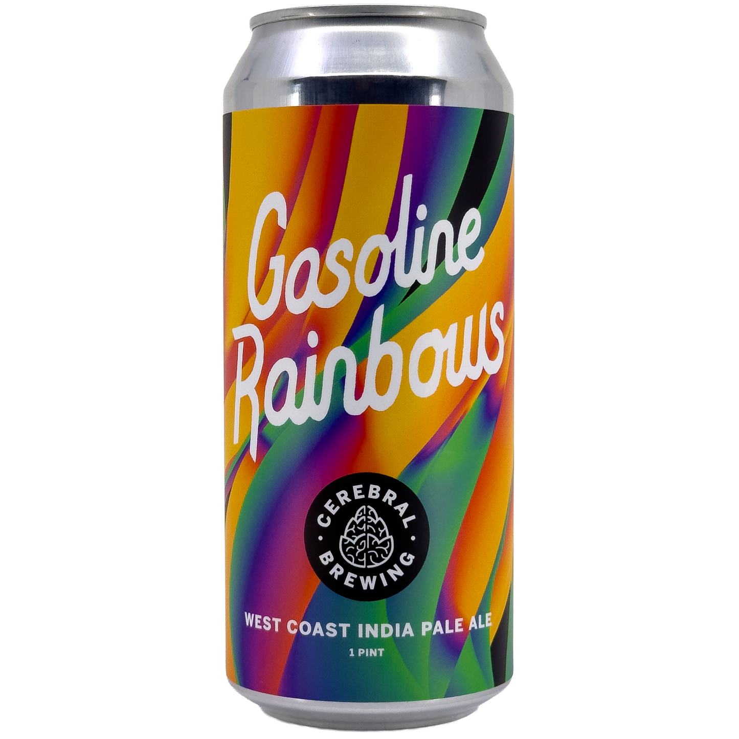 Cerebral Brewing 'Gasoline Rainbows' West Coast IPA Beer, Colorado