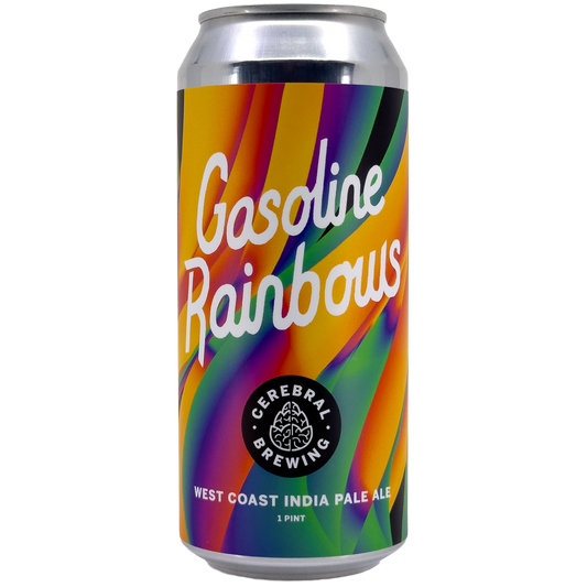 Cerebral Brewing 'Gasoline Rainbows' West Coast IPA Beer, Colorado