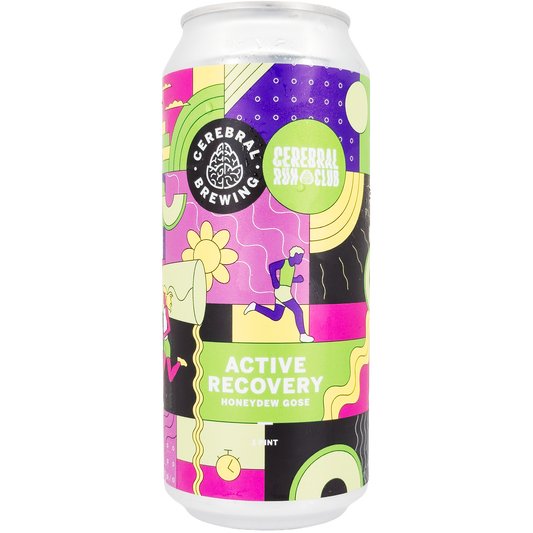 Cerebral Brewing 'Active Recovery' Honeydew Gose Sour Ale Beer, Colorado