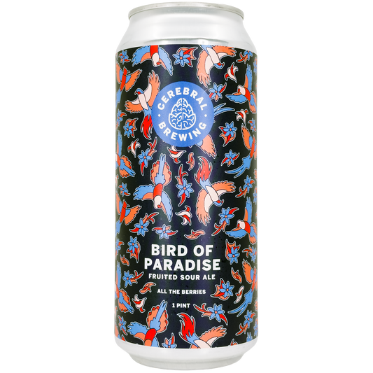 Cerebral Brewing 'Bird of Paradise: All The Berries' Fruited Sour Beer, Colorado