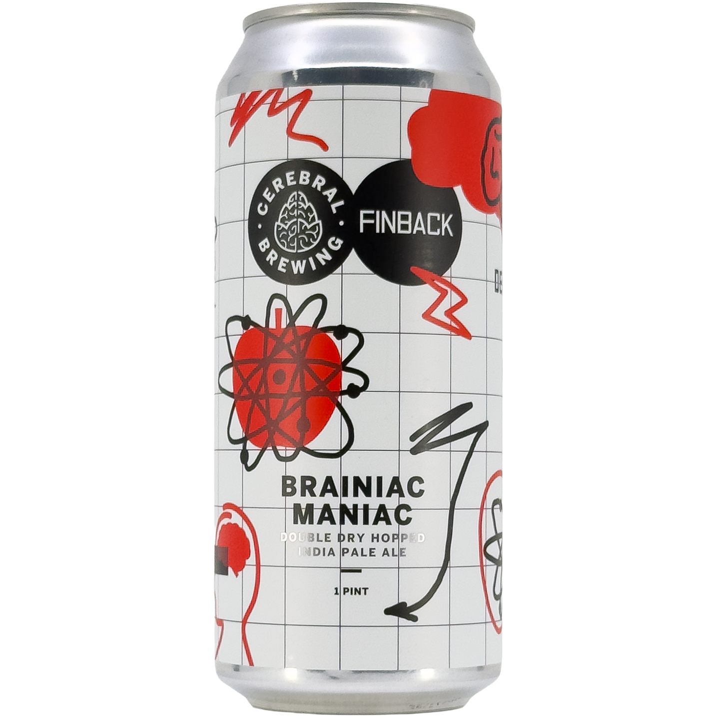 Cerebral Brewing 'Brainiac Maniac' DDH IPA Beer, Colorado