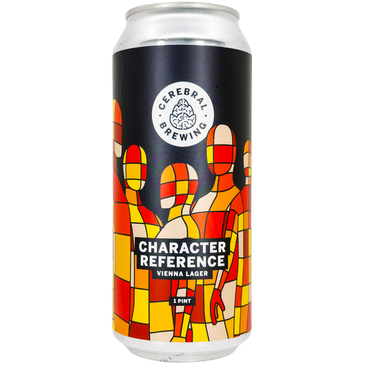 Cerebral Brewing 'Character Reference' Vienna Style Lager Beer, Colorado