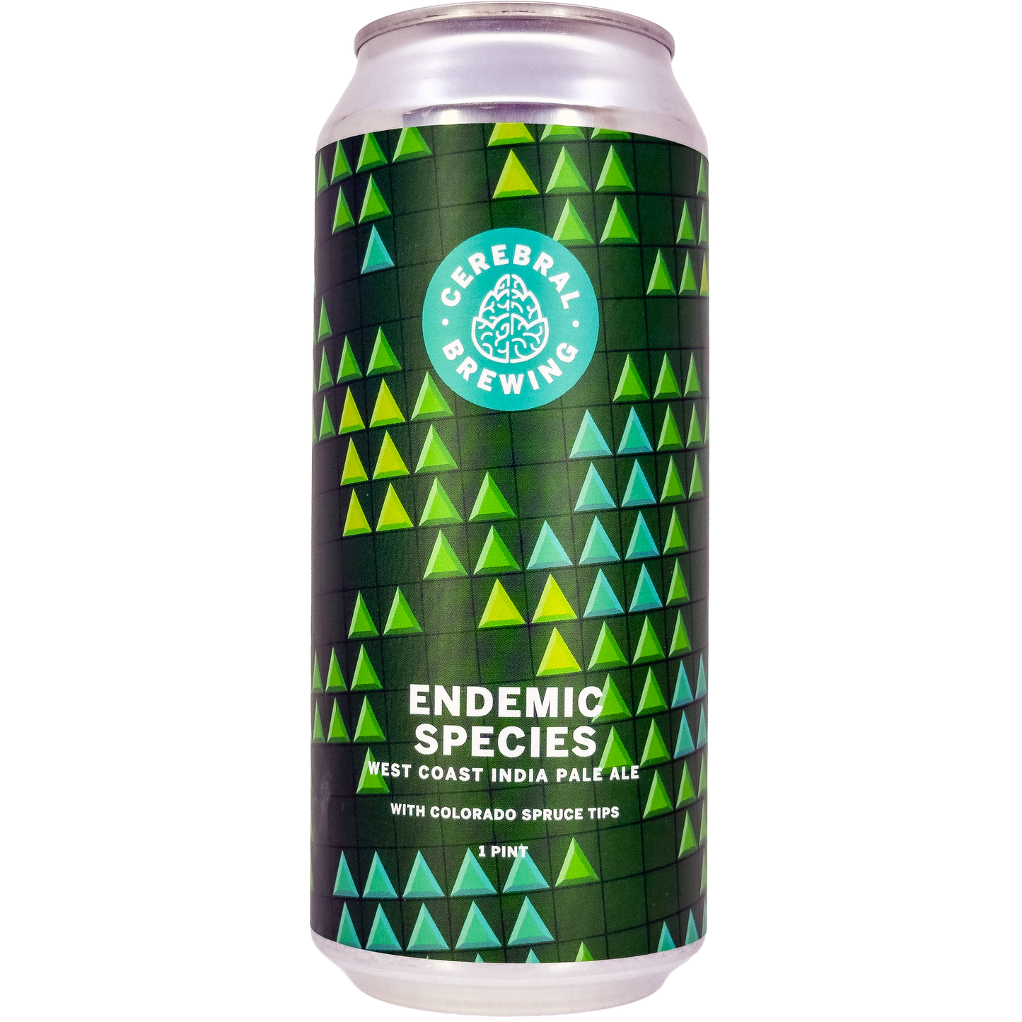 Cerebral Brewing 'Endemic Species' West Coast IPA Beer, Colorado