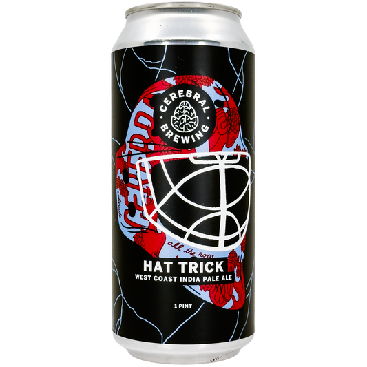 Cerebral Brewing 'Hat Trick' West Coast IPA Beer, Colorado
