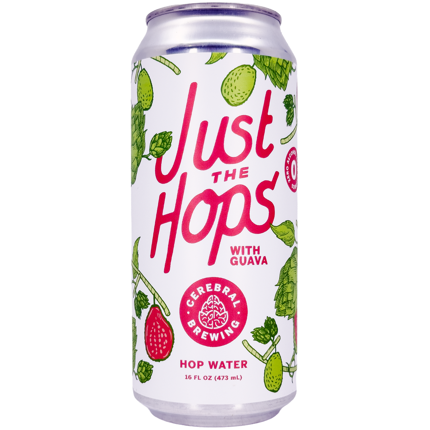 Cerebral Brewing 'Just The Hops' Guava Non-Alcoholic Hopwater, Colorado