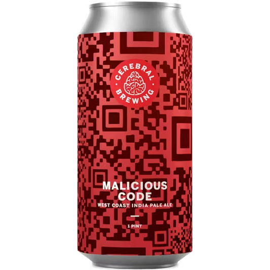 Cerebral Brewing 'Malicious Code' West Coast IPA Beer, Colorado, USA