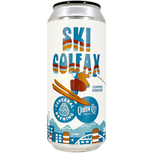 Cerebral Brewing 'Ski Colfax' Coffee Porter, Colorado