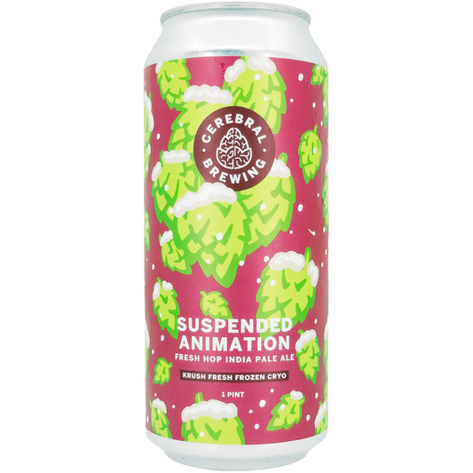 Cerebral Brewing 'Suspended Animation- Krush' Cryo Hop West Coast IPA Beer, Colorado