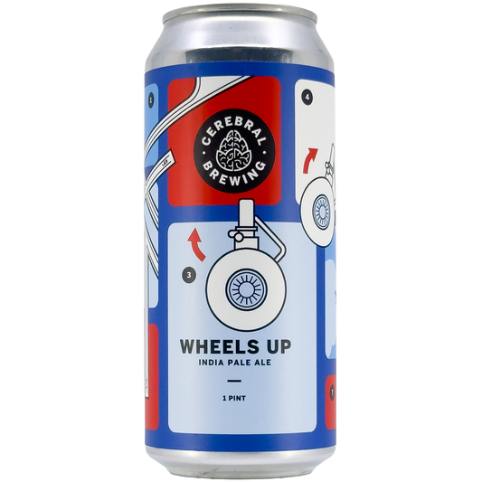 Cerebral Brewing 'Wheels Up' IPA Beer, Colorado