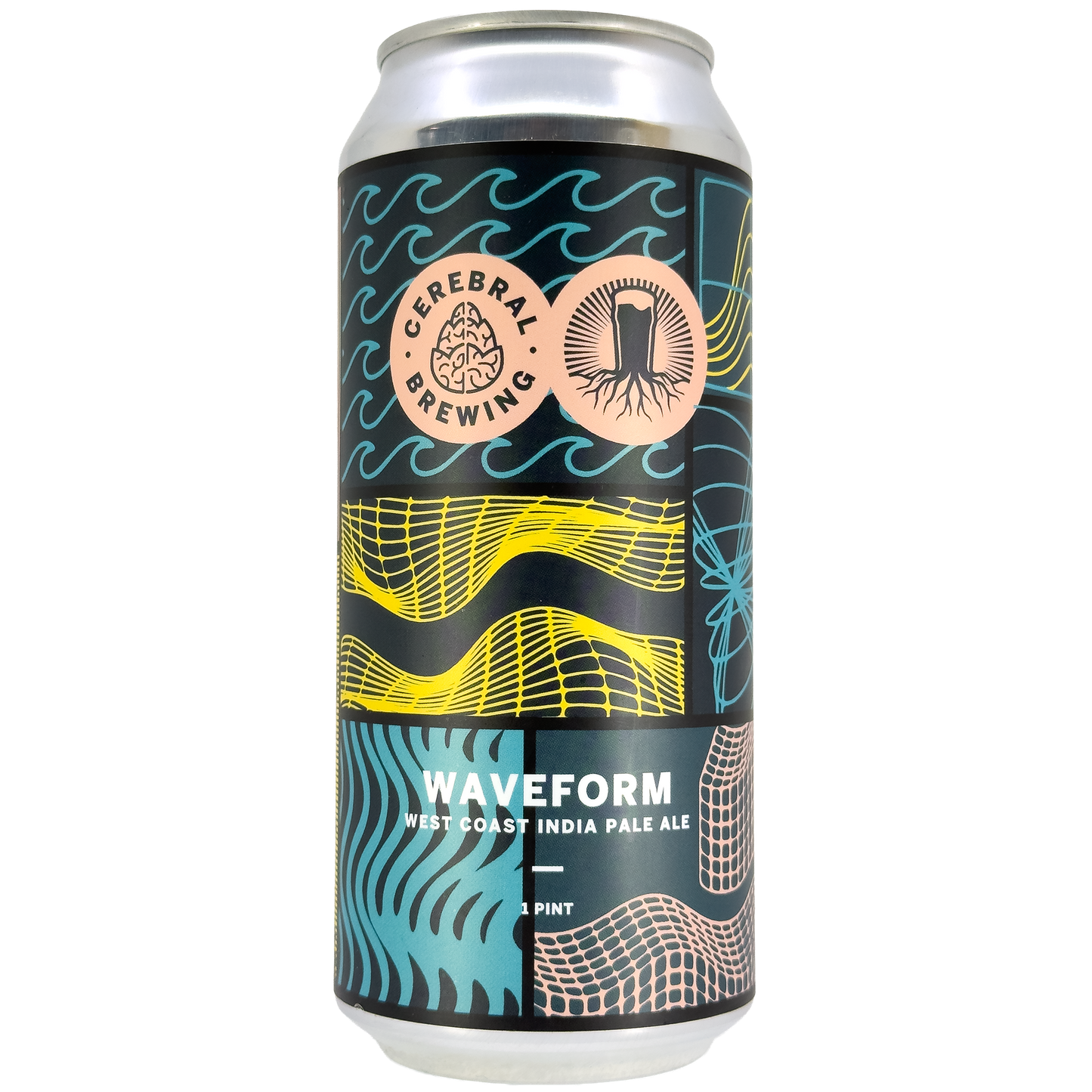 Cerebral Brewing x Burgeon Beer Co. 'Waveform' West Coast IPA, Colorado