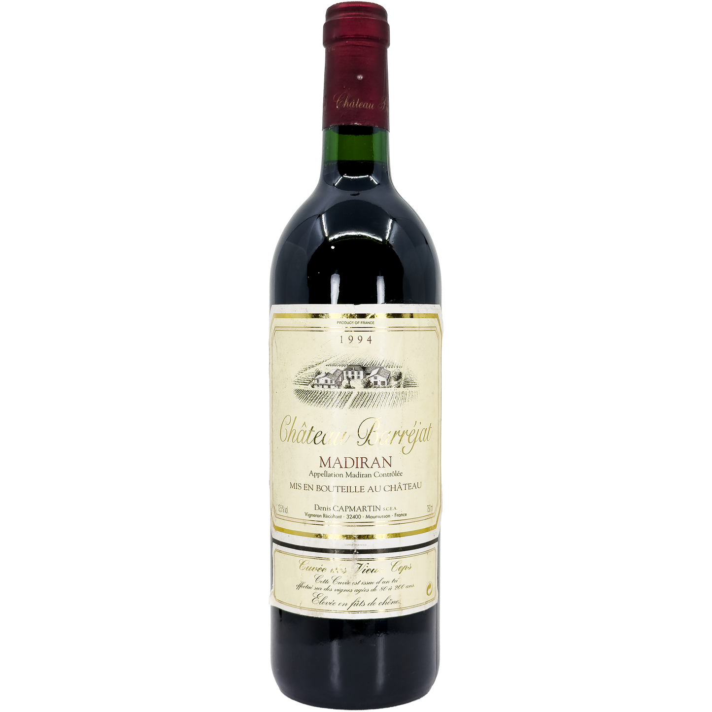 Chateau Barrejat Cuvee des Vieux Ceps, Madiran, France