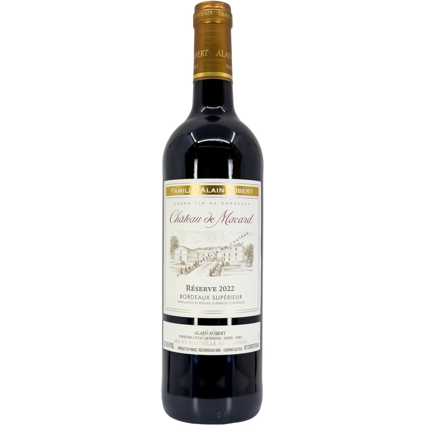 Chateau de Macard Reserve, Bordeaux Superieur, France