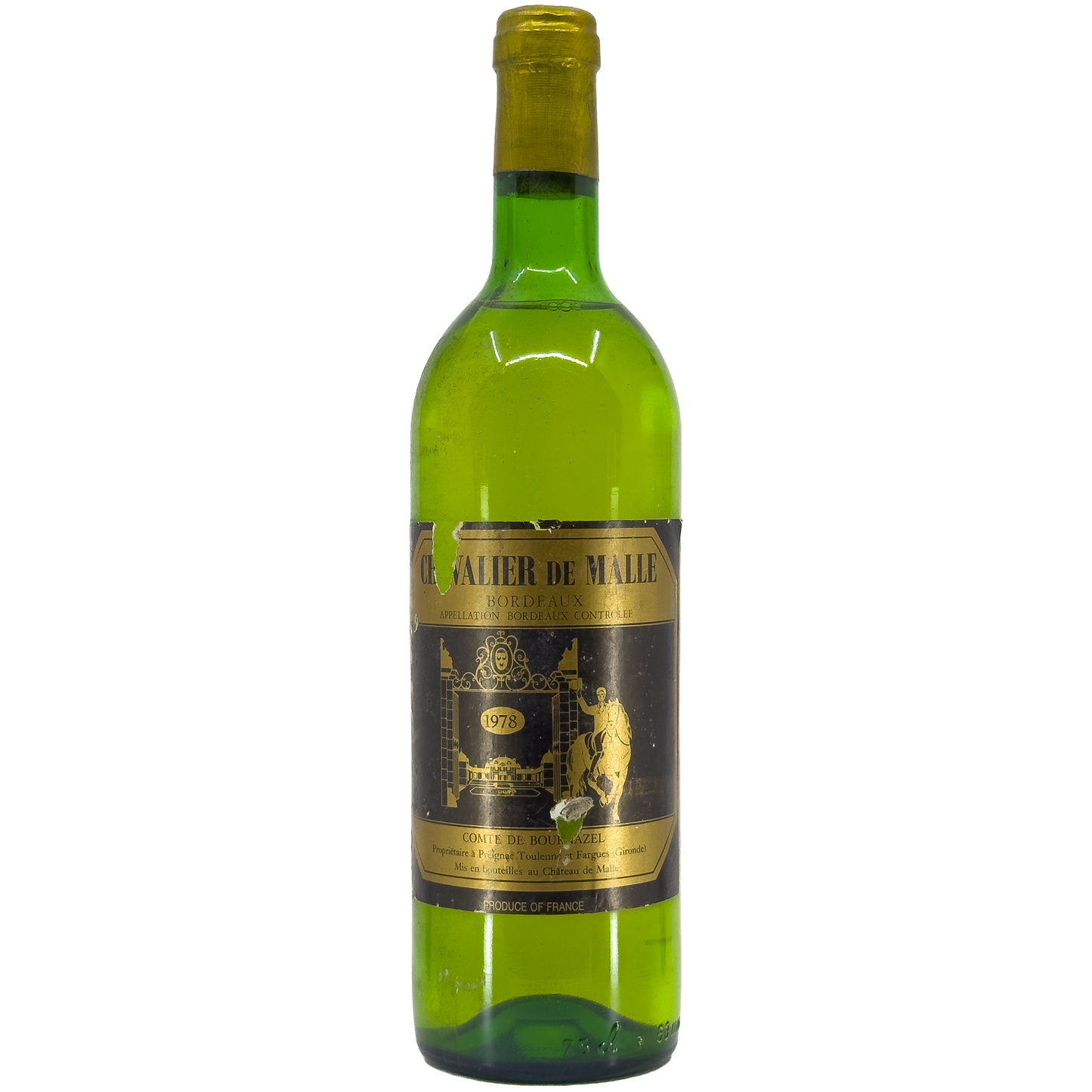 Chevalier de Malle 'Comte de Bournazel' Blanc, Bordeaux, France