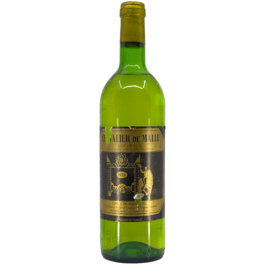 Chevalier de Malle 'Comte de Bournazel' Blanc, Bordeaux, France