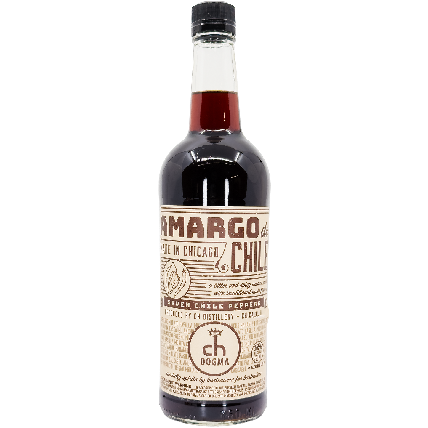 Chicago - CH Distillery Dogma Amargo de Chile, Illinois