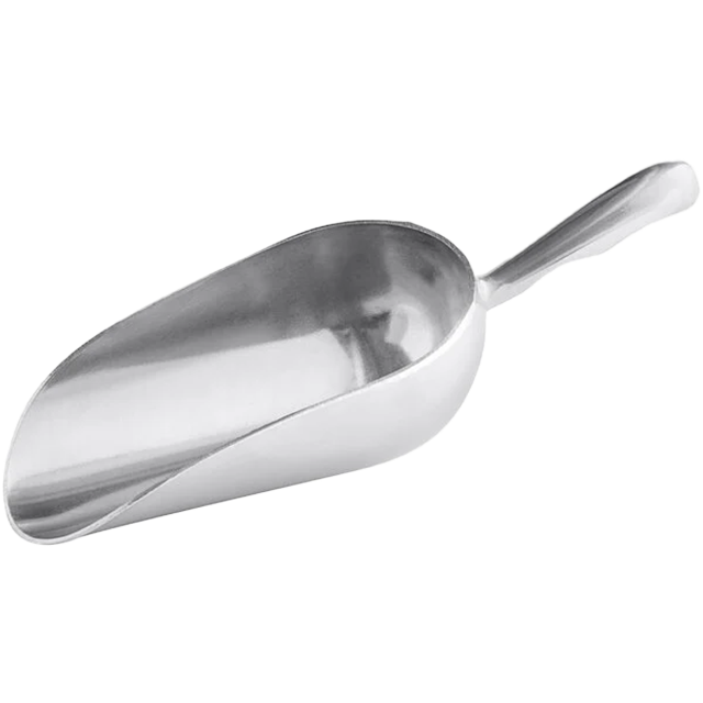 Choice One-Piece Aluminum Ice Scoop
