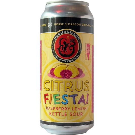 Horse & Dragon 'Citrus Fiesta' Raspberry Lemon Kettle Sour,  Fort Collins, CO