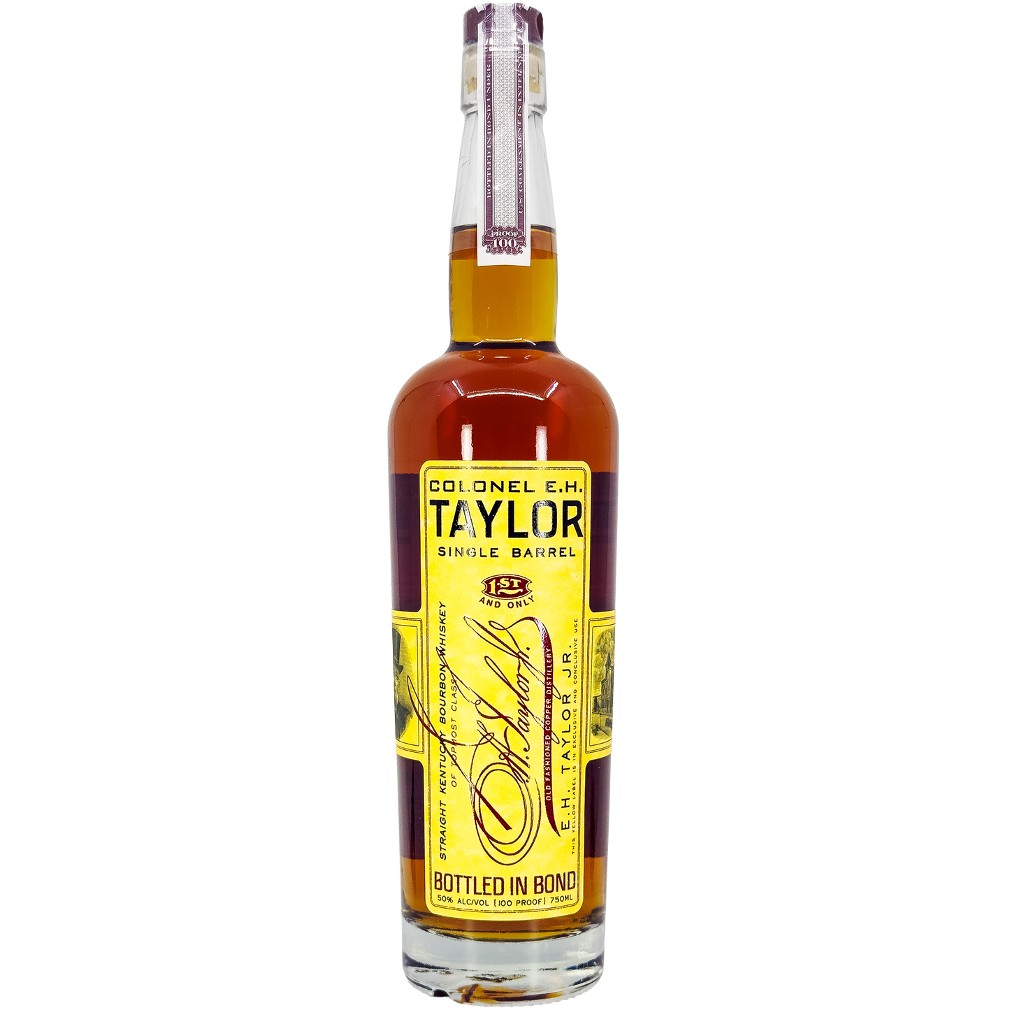Colonel E. H. Taylor Single Barrel Straight Kentucky Bourbon Whiskey