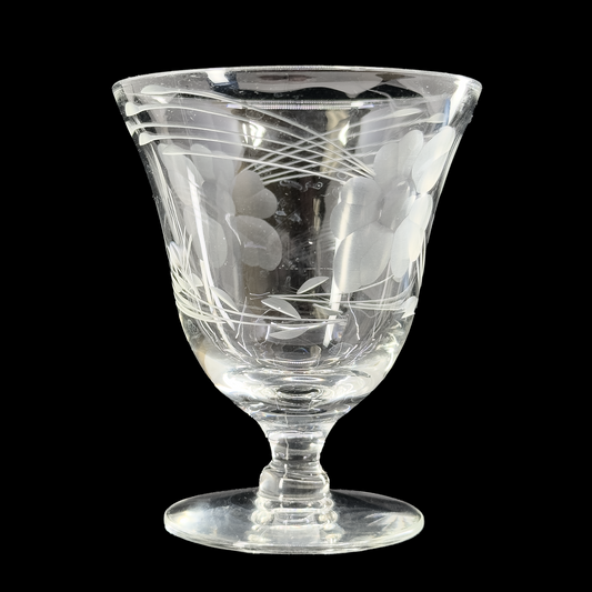 Colonial II (Platinum Trim) Water Goblet by Glastonbury Lotus