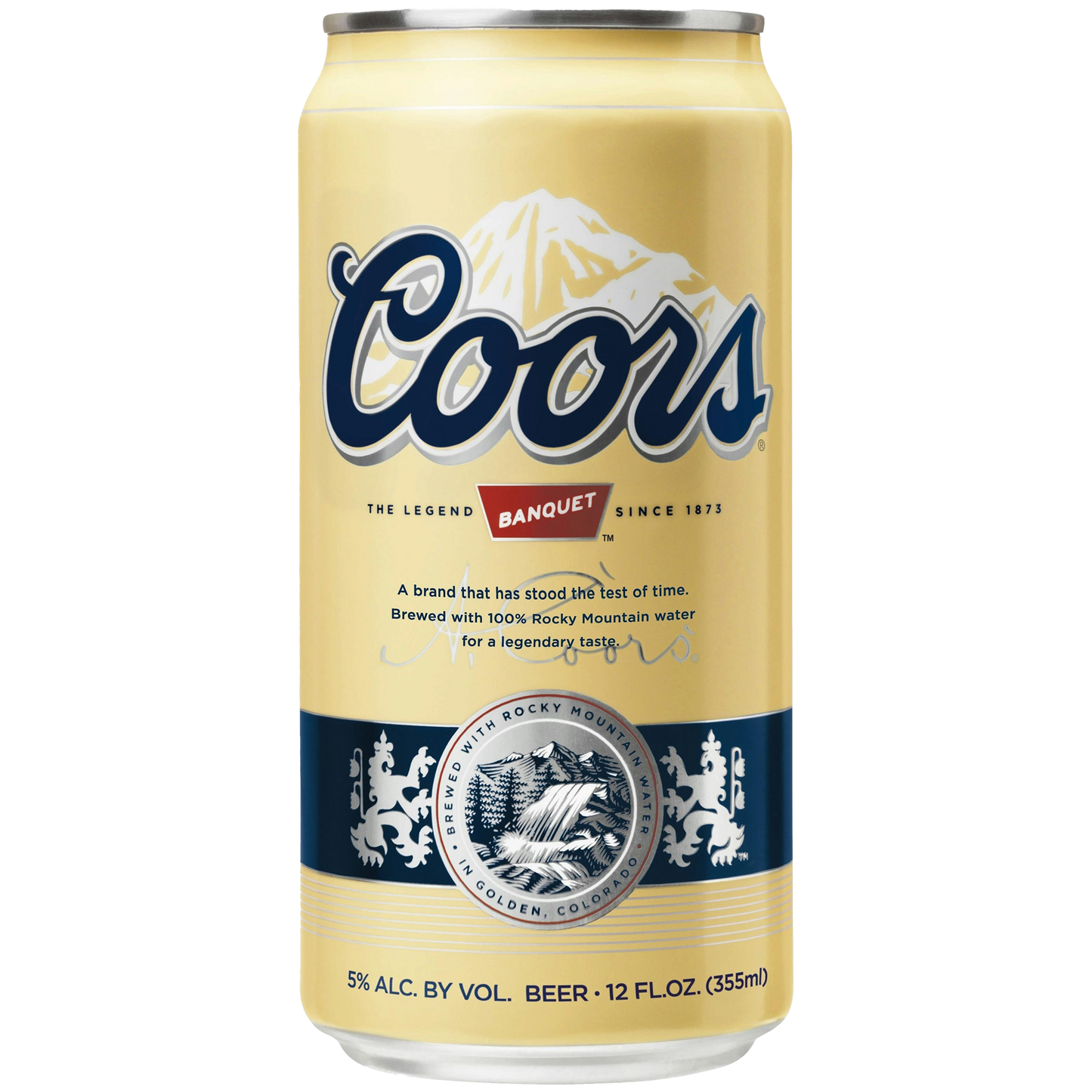 Coors 'Banquet' American Lager, Golden, Colorado