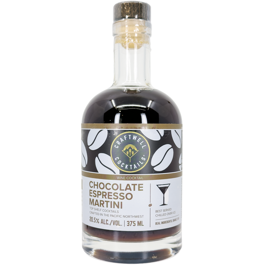 Craftwell Signature Chocolate Espresso Martini Wine Cocktail, Corvalis, Oregon