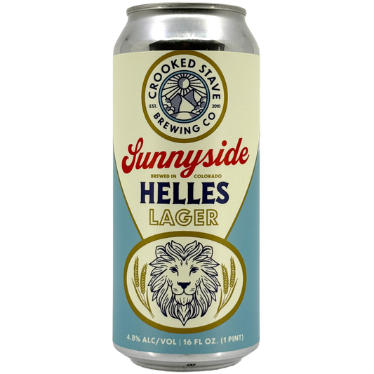 Crooked Stave 'Sunnyside Helles' Lager Beer, Colorado