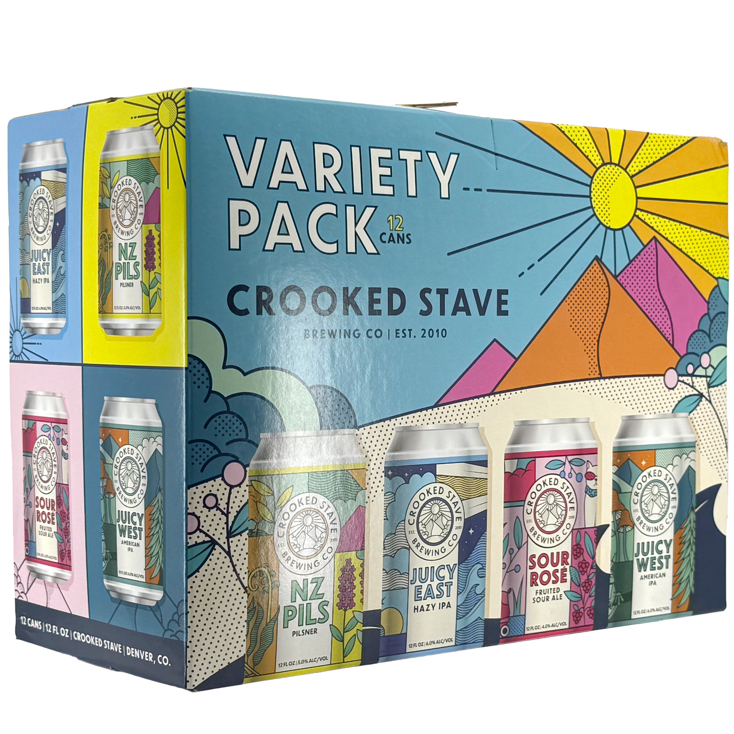 Crooked Stave 'Variety Pack 2.0' Beer, Colorado, USA