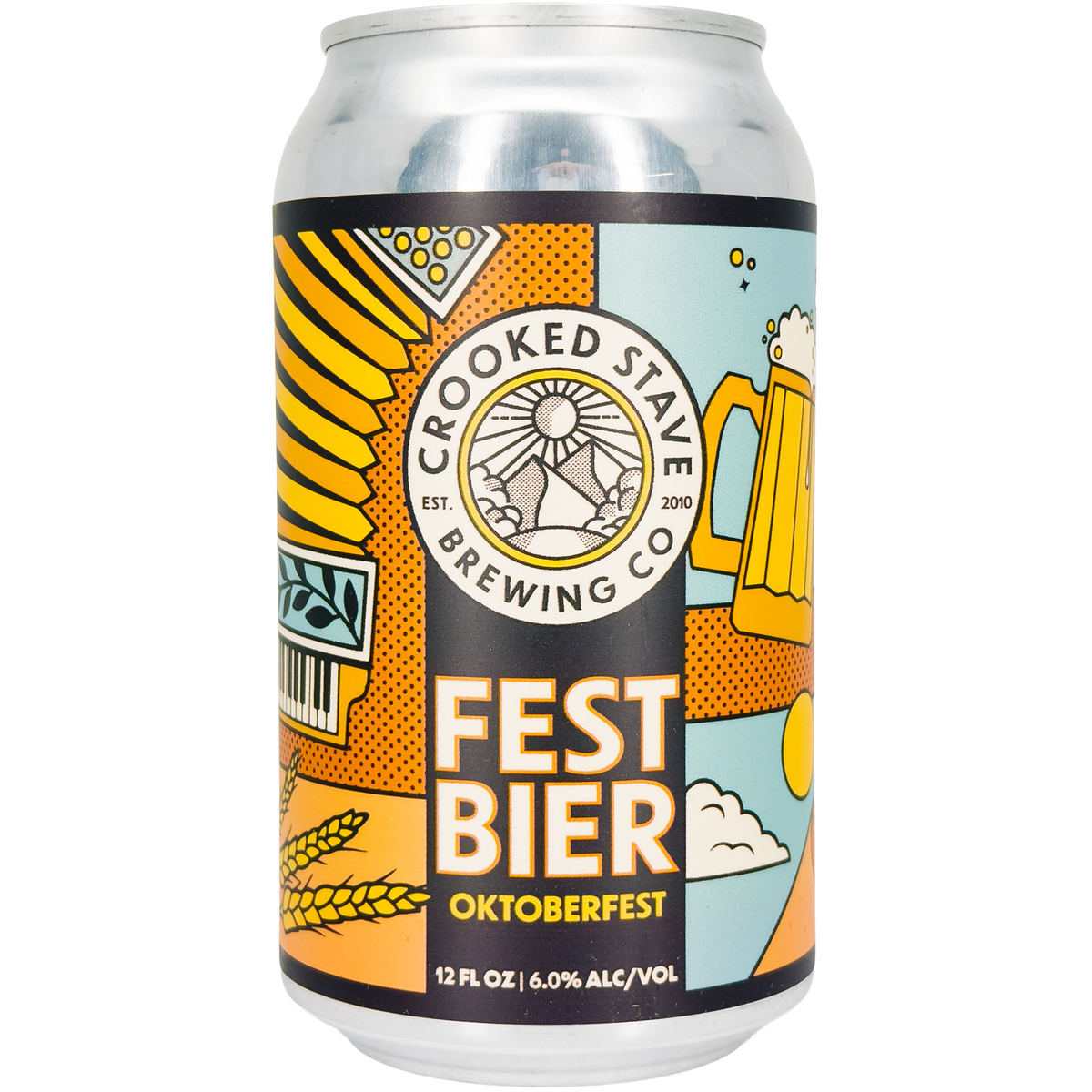 Crooked Stave Artisans 'Festbier' Lager Beer, Colorado
