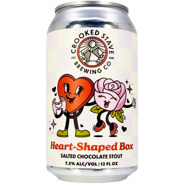 Crooked Stave 'Heart Shaped Box' Salted Chocolate Stout Beer Crooked Stave 'Heart Shaped Box' Salted Chocolate Stout Beer