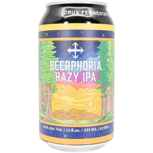 Crux Fermentation Project 'Beerphoria' Hazy IPA Beer, Oregon