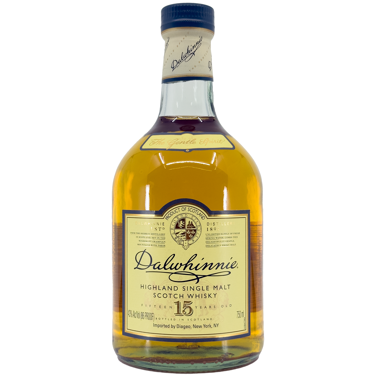 Dalwhinnie 15 Year Single Malt Scotch, Highland, Scotland