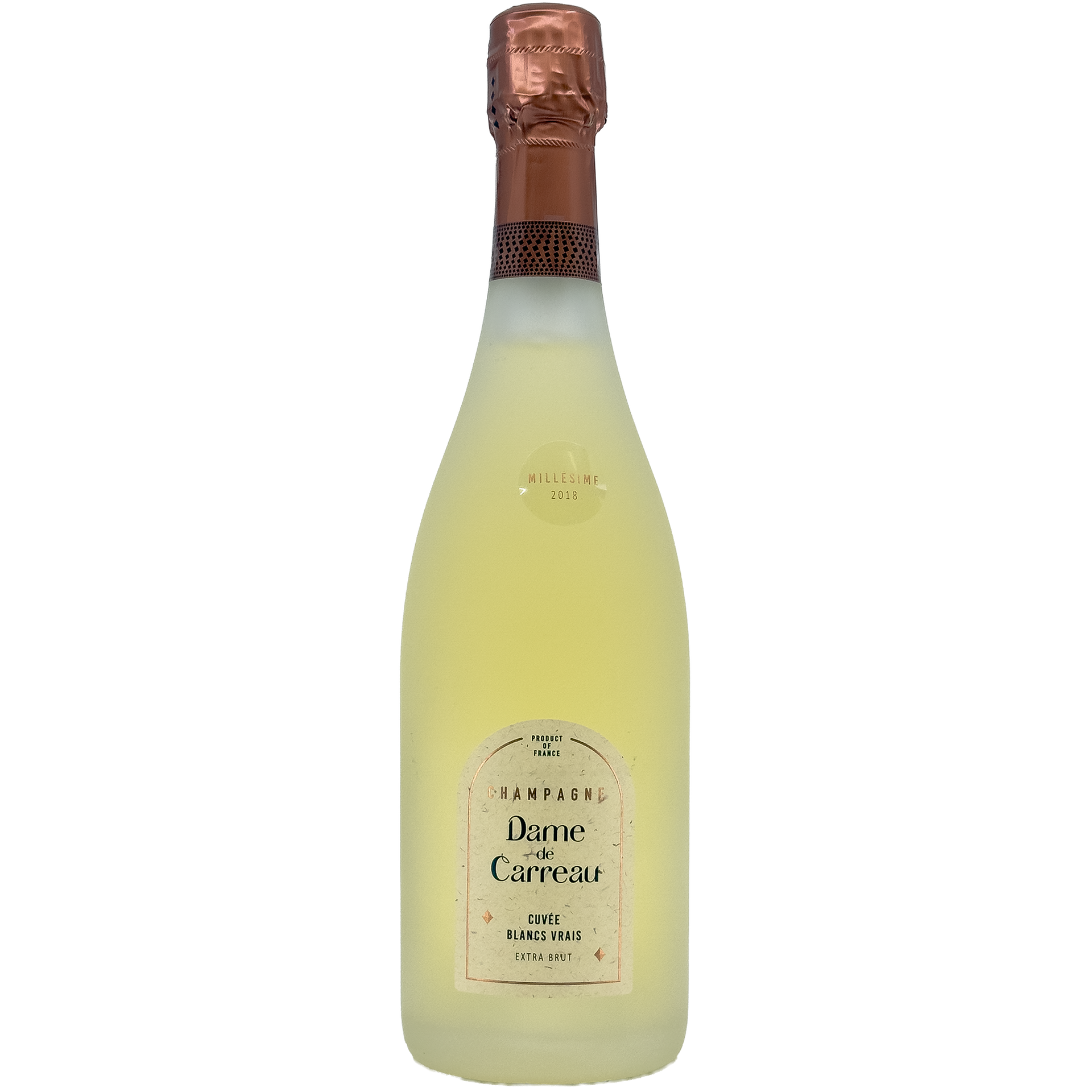 Dame de Carreau 'Cuvee Blancs Vrais' Extra Brut Millesime