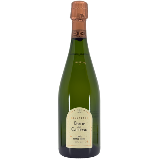 Dame de Carreau 'Cuvee Bonnes Bondes' Extra Brut Millesime, Champagne, France