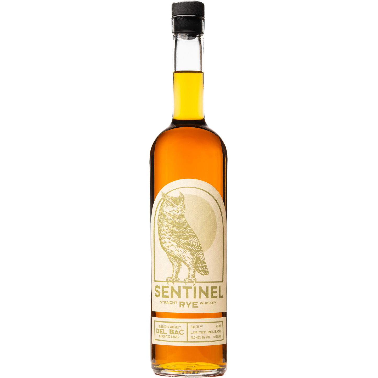 Del Bac 'Sentinel of the Desert' Mesquite Straight Rye Whiskey, Arizona