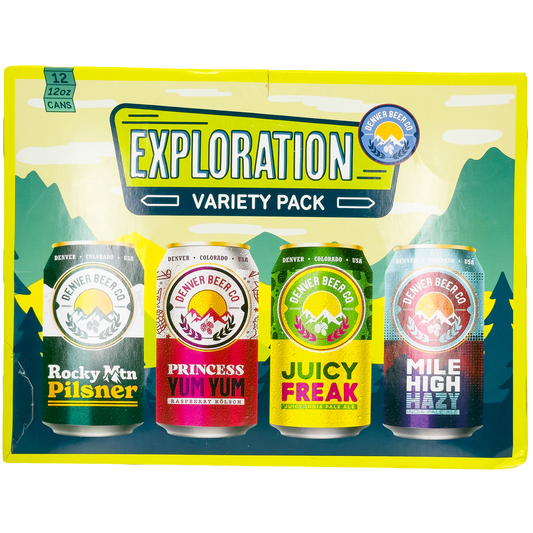 Denver Beer Company 'Exploration Pack' Mix Pack Beer, Colorado