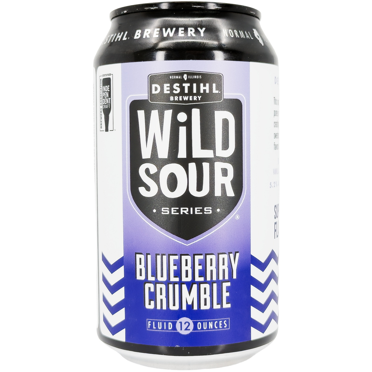 Destihl Brewery Wild Sour Series 'Blueberry Crumble' Beer, Illinois