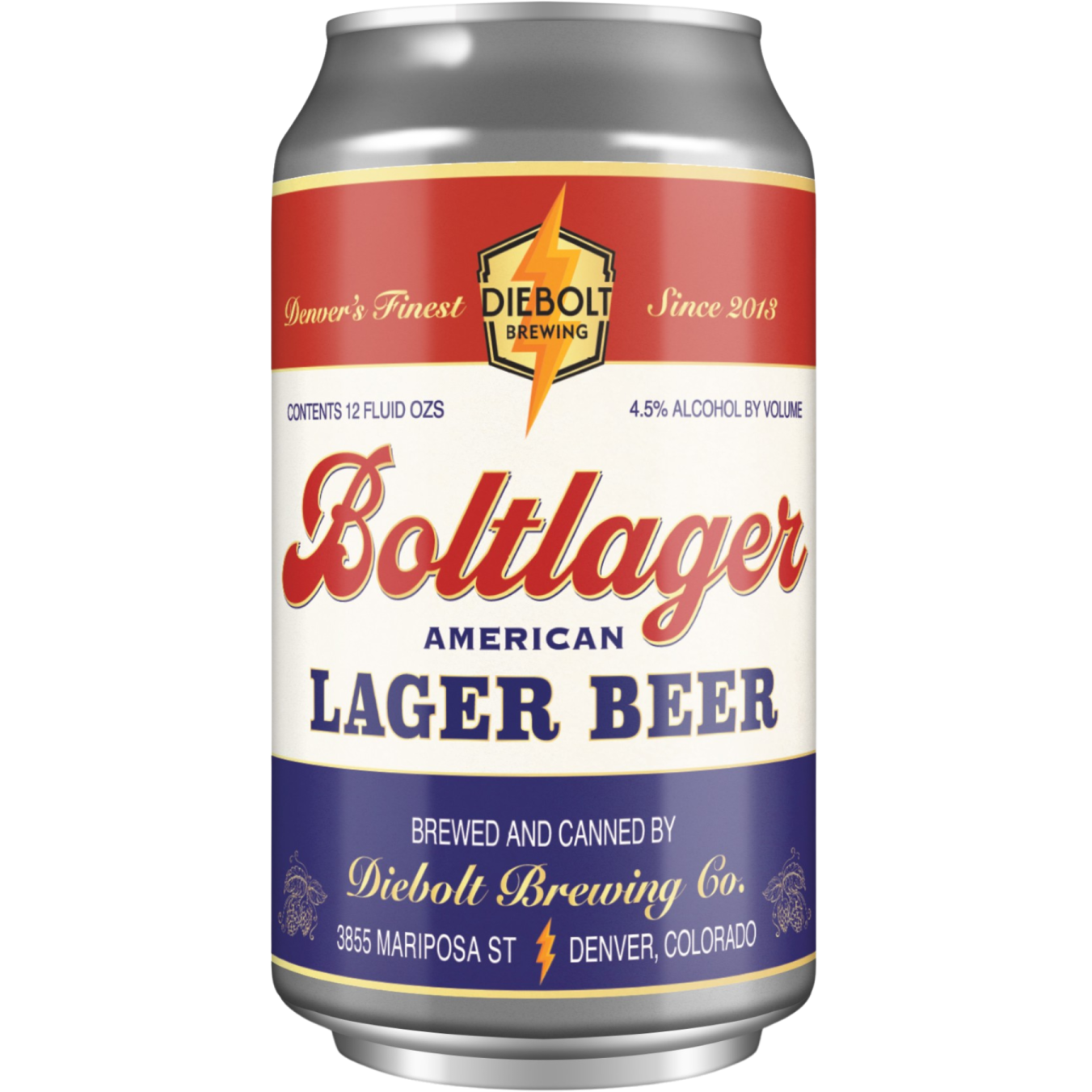 Diebolt Brewing Co. 'Boltlager' Beer, Colorado,USA