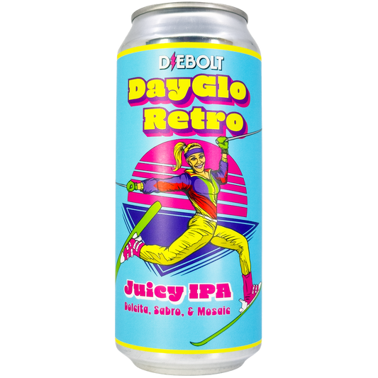 Diebolt Brewing Co. ‘DayGlo Retro’ Juicy IPA, Colorado
