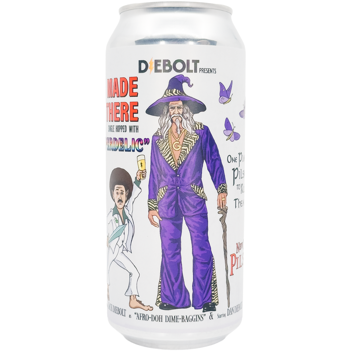 Diebolt Brewing Co. 'Made There' Single Hopped New Zealand Pilsner Beer, Colorado